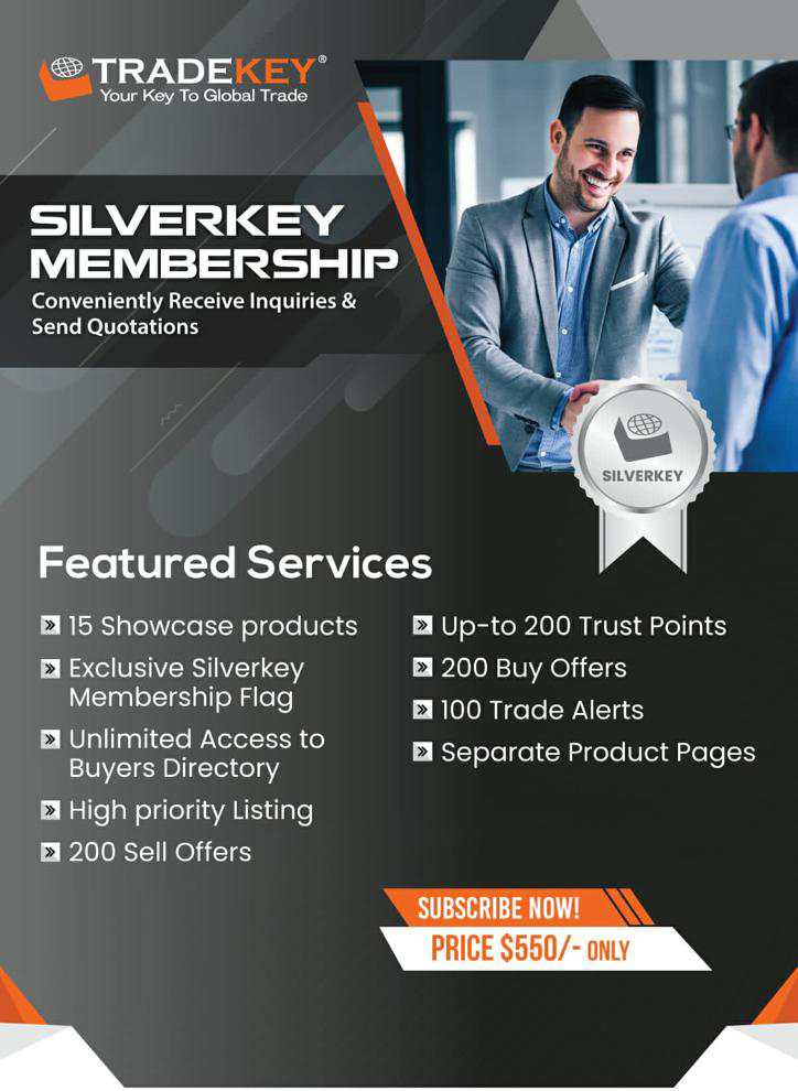 Silver Membership to Tradekey.com